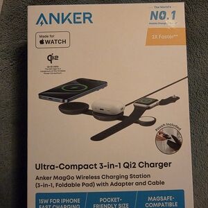 BRAND NEW Anker wireless charger goes for $100 in stores.